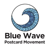 Blue Wave Postcard Movement logo - Similar company to World Elite