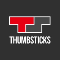 Thumbsticks logo - Similar company to Goomba Stomp & Tilt Magazine