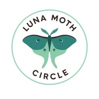 Luna Moth Circle logo - Similar company to Leni Schwendinger Light Projects