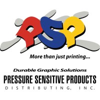 Pressure Sensitive Products logo - Similar company to Us Fast Print