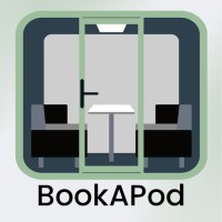 BookAPod logo - Similar company to Podrent
