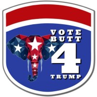 VOTE BUTT 4 TRUMP logo - Similar company to Smcom Software
