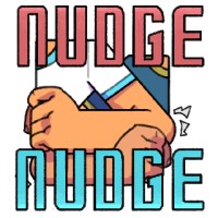 Nudge Nudge Games logo - Similar company to Rivox Games