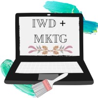 Irisa's Web Design + Marketing logo - Similar company to Web Developer Oc
