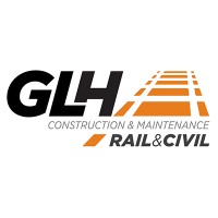 GLH - George's Loader Hire logo - Similar company to Edge Rail Solutions