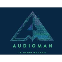 Audioman logo - Similar company to Pingado Áudio