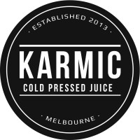 Karmic Cold Pressed Juice logo - Similar company to Modest Beverages