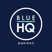 Blue HQ Marinas logo - Similar company to Goldfields Explosives