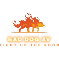 BAD DOG AV logo - Similar company to Orlando Backyard Movie Night
