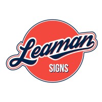 Leaman Signs logo - Similar company to Dc.