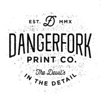 Dangerfork Print Co logo - Similar company to Fairtees