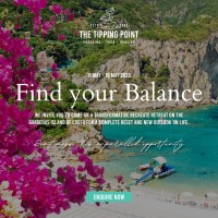 ReCreate ReTreat, Re-Greece logo - Similar company to Partido Morado