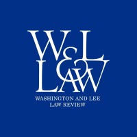Washington And Lee Law Review