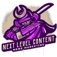 Next Level Content - Meme Marketing Agency logo - Similar company to Goat Branding Studio (Ex-Lords Branding)