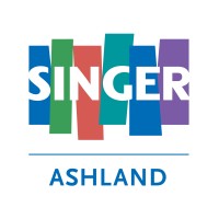 Singer Ashland logo - Similar company to .
