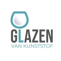 Glazen van kunststof logo - Similar company to Guus.Studio