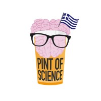 Pint of Science Greece logo - Similar company to Designature Studio