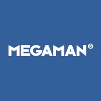 Megaman UK logo - Similar company to Lite Architectural