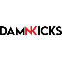 Damnkicks logo - Similar company to Hiveminds Media