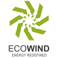 EcoWind logo - Similar company to Erben Yapim Mühendi̇sli̇k İnş. San. Ve Ti̇c. Ltd. Şti̇.