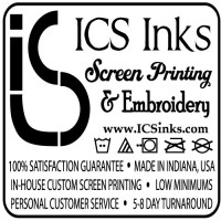 ICS inks Screen Printing & Embroidery logo - Similar company to Metro Print Screen Printing & Embroidery