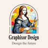 Graphixor Design logo - Similar company to Logomish