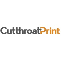 Cutthroat Print logo - Similar company to Midlands Printing