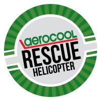 Aerocool Rescue Helicopter logo - Similar company to Greenlea Rescue Helicopter