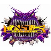 Monster Graphics logo - Similar company to Monsters Graphics Inc.