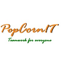 PopcornIT logo - Similar company to Technosports Media Group