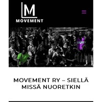 Movement Ry logo - Similar company to Sinuiksi Ry