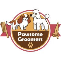 Pawsome Groomers logo - Similar company to Sidewalk Dog Media