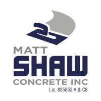 Matt Shaw Concrete, Inc. logo - Related company intelligence peer for Utt Construction, Inc.