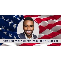 McFarlane For President logo - Similar company to Swingfree Mobility