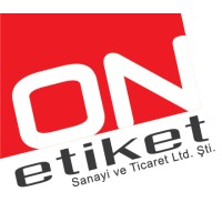 On Etiket San ve Tic Ltd Sti logo - Similar company to Grafitronic Scandinavia Aps