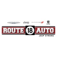 Route 18 Chrysler Dodge Jeep Ram logo - Similar company to Route 1 Hyundai
