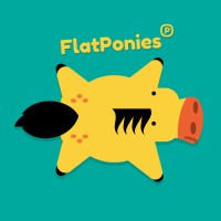 FlatPonies logo - Similar company to Silkroad Studios