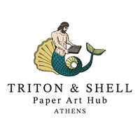 Triton & Shell – Paper Art Hub logo - Similar company to Kleidi Curatorial Services