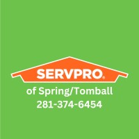 SERVPRO of Spring/Tomball logo - Similar company to Britton Bmi: Commercial Cleaning Solutions