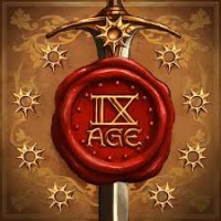 Fantasy Battles: The 9th Age logo - Similar company to The Roman Post