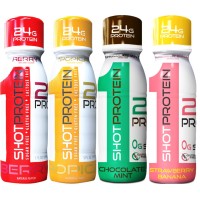1Shot Protein logo - Similar company to Rainbow Remote 🌈
