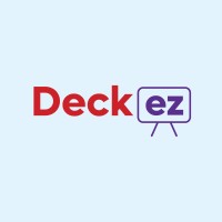 Deckez | Presentation Design Agency logo - Similar company to Deckzi Solutions Private Limited