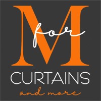 M for Curtains logo - Similar company to All Kinds Of Blinds, Curtains & Shutters