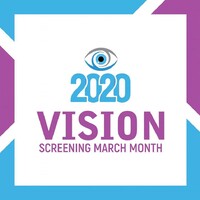 Vision Screening March Month logo - Similar company to Vision Field Care