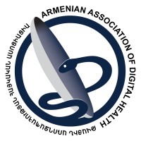 Armenian Association of Digital Health (AADH) logo - Similar company to Lemonmint - Think. Act. Health.