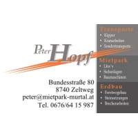 Erdbau-Mietpark Peter Hopf logo - Similar company to Scheele Erdbau