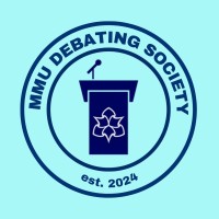 Official MMU Debating logo - Similar company to Anything For Hire