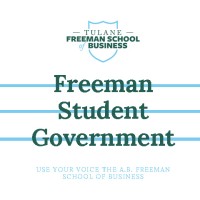 A.B. Freeman School of Business Student Government logo - Similar company to Tulane Toastmasters