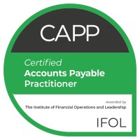 Accounts Payable Practitioner Certification from IFOL logo - Similar company to Institute Of Financial Operations & Leadership (Ifol)