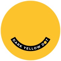 Dark Yellow Dot logo - Similar company to Moniker Art